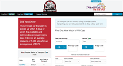 Desktop Screenshot of cartransport.com